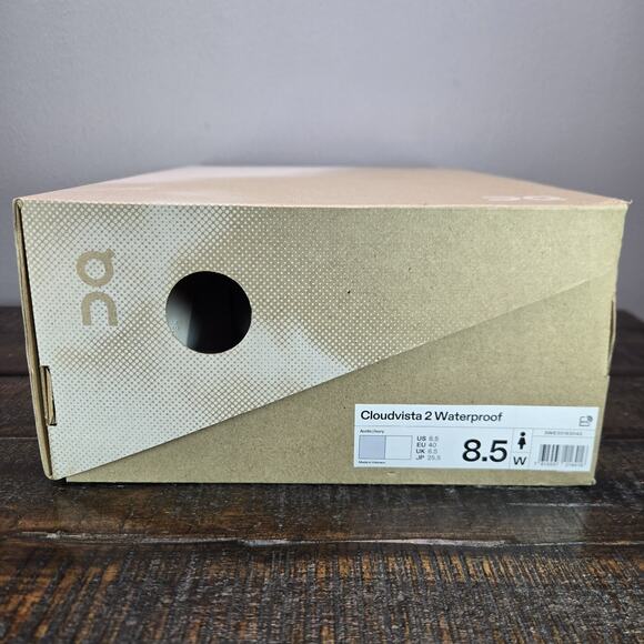 NEW ON Cloudvista 2 Waterproof Womens Size 8.5 Running Shoes Sneakers White Blue - Picture 12 of 12